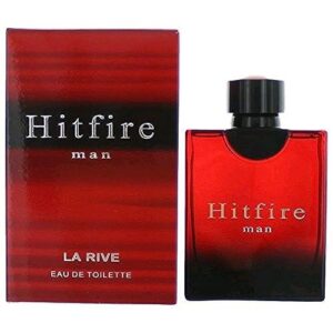 La Rive Hitfire Eau de Toilette for Men – 3 oz / 90 ml