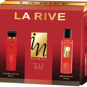 La Rive In Red Eau de Parfum for Women – 2 piece gift set