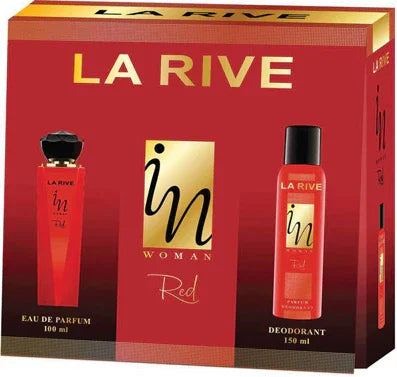 La Rive In Red Eau de Parfum for Women – 2 piece gift set