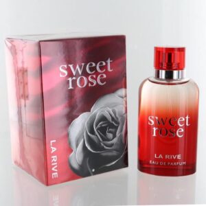 La Rive Sweet Rose Eau de Parfum for Women – 3 oz
