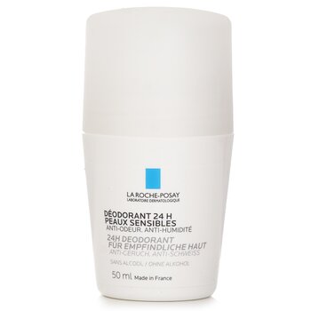 La Roche Posay 24HR Physiological Deodorant Roll On for Women – 50ml/1.7oz