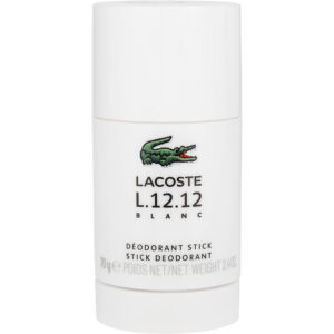 Lacoste L.12.12 Blanc PURE DEODORANT STICK for Men – 2.4 oz