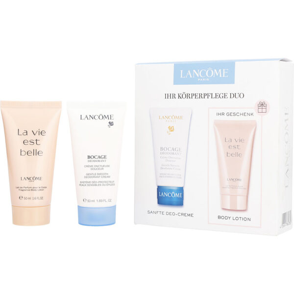 Lancome Bocage : Bocage Deo Creme + La Vie Est Belle Body Lotion 2pcs for Women – 50 ml