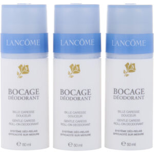 Lancome Bocage Trio: Gentle Caress Deodorant Roll On 3x50ml Travel for Women – 50 ml