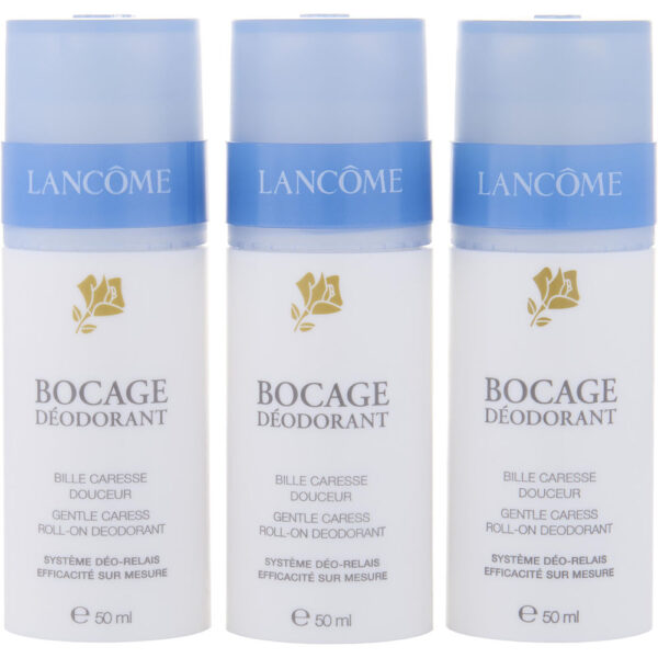 Lancome Bocage Trio: Gentle Caress Deodorant Roll On 3x50ml Travel for Women – 50 ml