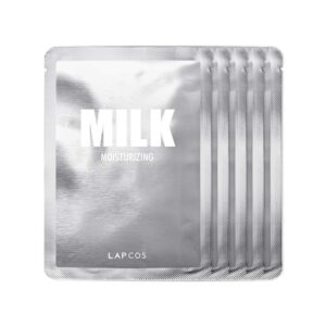 LAPCOS Daily Milk Molisturizing Mask 5pc for Unisex