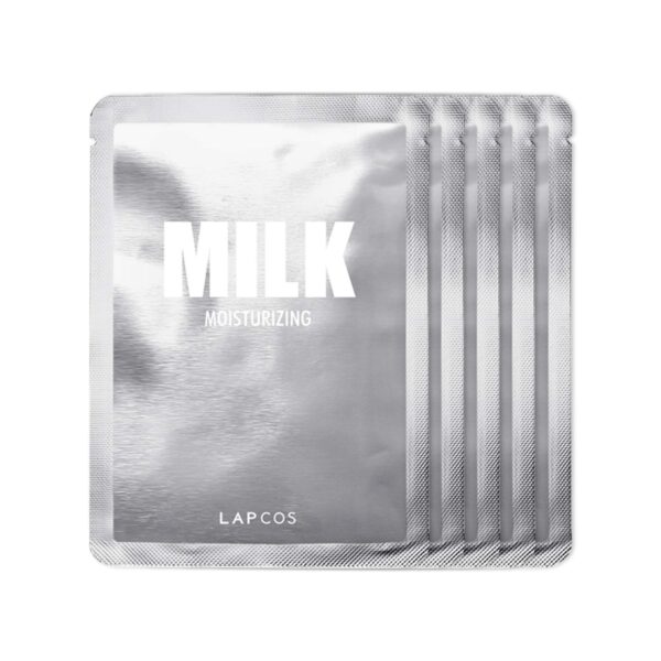 LAPCOS Daily Milk Molisturizing Mask 5pc for Unisex