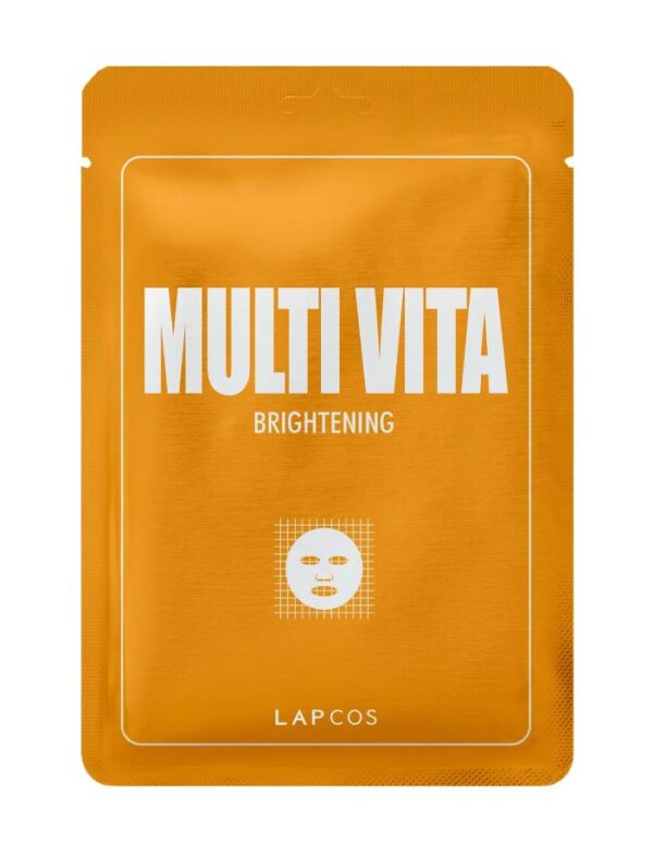 LAPCOS Derma Multi Vita Brightening Mask 1pc for Unisex