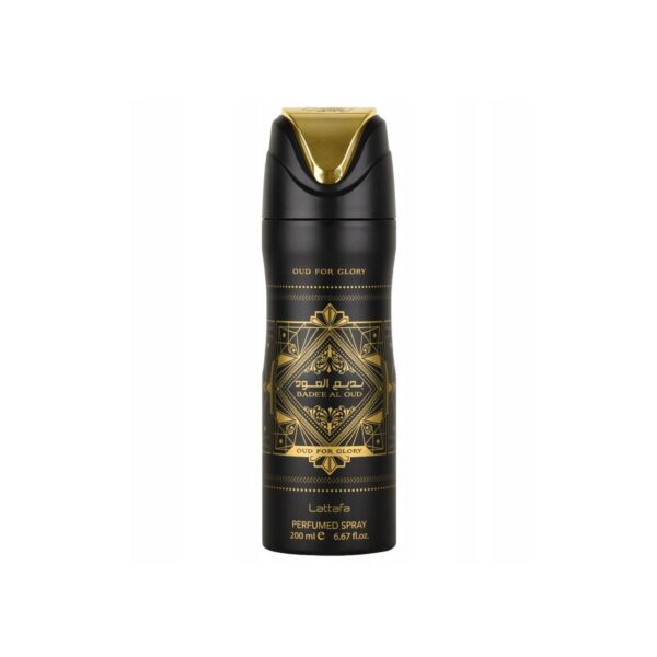 Lattafa Bade'e Al Oud Oud for Glory Body Spray for Unisex – 6.67 oz