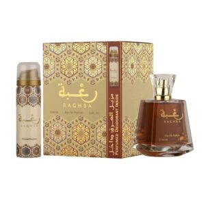 Lattafa Raghba 2 piece Eau de Parfum for Unisex – 2 piece gift set