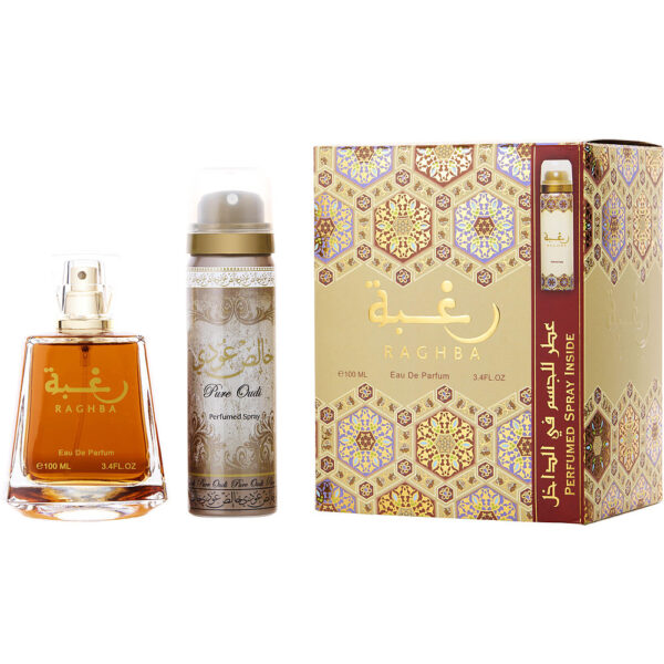 Lattafa Raghba & DEODORANT Eau de Parfum for Unisex – 1.6 oz