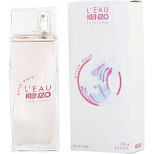 L'eau Kenzo Hyper Wave Eau de Toilette for Women – 3.4 oz