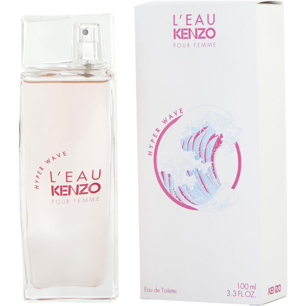 L'eau Kenzo Hyper Wave Eau de Toilette for Women – 3.4 oz