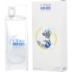 L'eau Kenzo Hyper Wave Eau de Toilette for Men – 3.3 oz