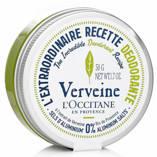 L'Occitane Verveine verbena Deodorant 0% Aluminum Salts for Unisex
