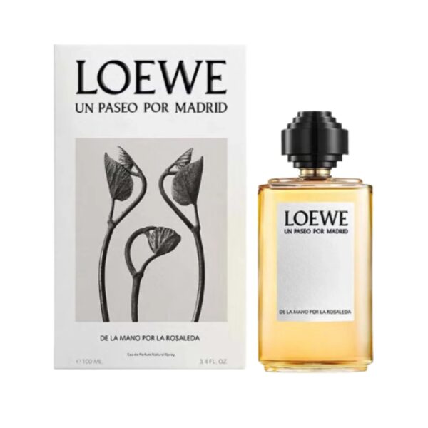 Loewe Un Paseo Por Madrid De La Mano Por La Rosaleda Eau de Parfum for Unisex – 3.4 oz