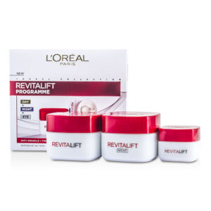 L'oreal Revital Lift Programme: Day Cream + Eye Cream + Night Cream 3pcs for Women – 50 ml