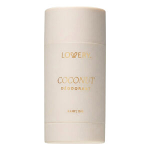 Lovery Aluminum Free Deodorant Stick 24 Hour Odor Control Coconut for Unisex