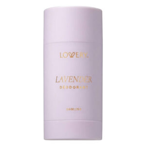 Lovery Aluminum Free Deodorant Stick 24 Hour Odor Control Lavender for Women