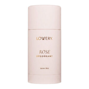 Lovery Aluminum Free Deodorant Stick 24 Hour Odor Control Rose for Unisex