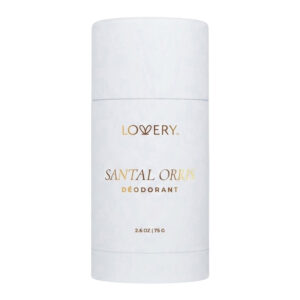 Lovery Aluminum Free Deodorant Stick 24 Hour Odor Control Santal for Unisex