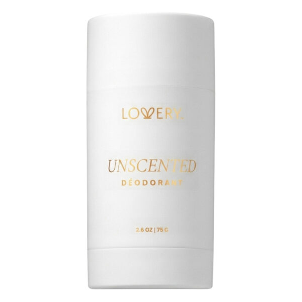 Lovery Aluminum Free Deodorant Stick 24 Hour Odor Control Unscented for Unisex