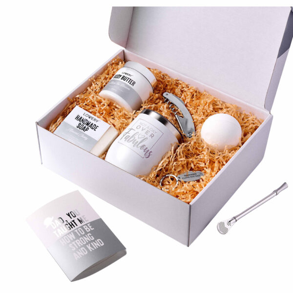 Lovery Personalized Wine Gifts Inspirational Bath for Men