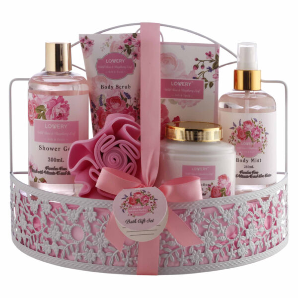Lovery Raspberry Leaf & Wild Rose Bath for Unisex