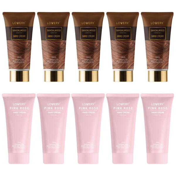 Lovery Sandalwood and Rose Hand Creams Hand Lotions for Unisex