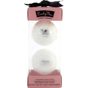 Lucky Brand Lucky You BATH FIZZ QUANTITY OF TWO for Women – 2.65 oz