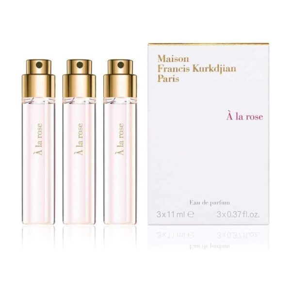 Maison Francis Kurkdjian A La Rose 3 piece Eau de Parfum for Women – 3 piece gift set