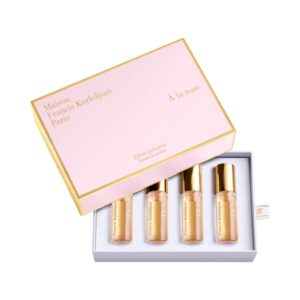 Maison Francis Kurkdjian A La Rose Extrait de Parfum for Women – 4 piece gift set