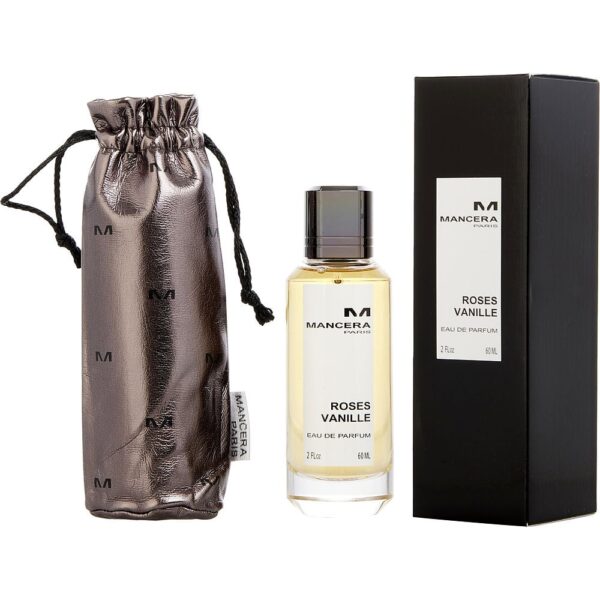 Mancera Roses Vanille Eau de Parfum for Women – 2 oz