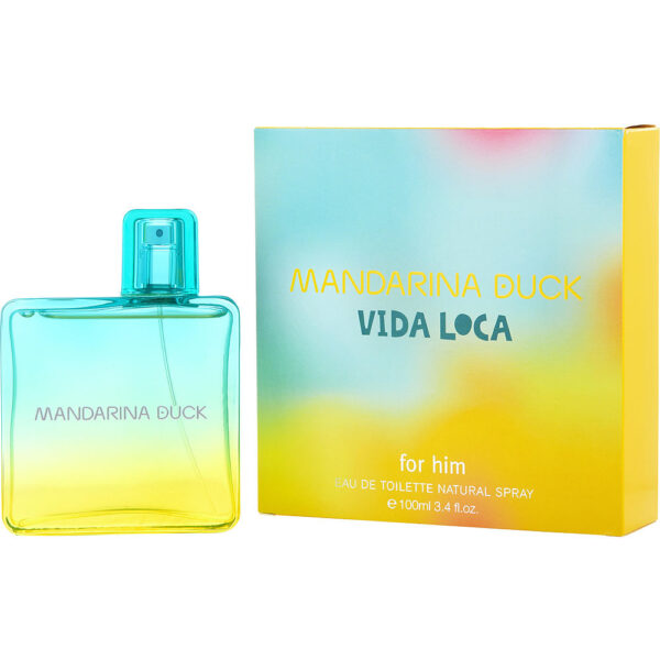 Mandarina Duck Vida Loca Eau de Toilette for Men – 3.4 oz