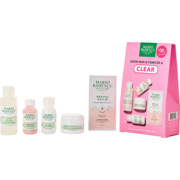 Mario Badescu Good Skin Is Forever & Clear 5pcs for Women
