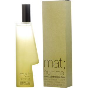 Masaki Matsushima Mat Homme Eau de Toilette for Men – 2.7 oz