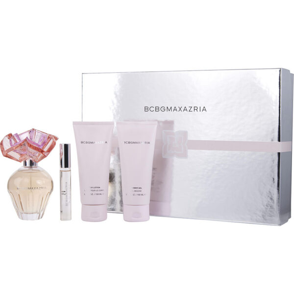 Max Azria Bcbgmaxazria & BODY LOTION & BATH SHOWER GEL & ROLLERBALL Eau de Parfum for Women – 3.4 oz