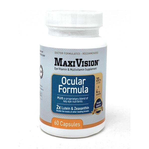 MaxiVision Ocular Formula Capsules 60pc for Unisex