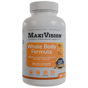MaxiVision Whole Body Formula Capsules 360pc for Unisex