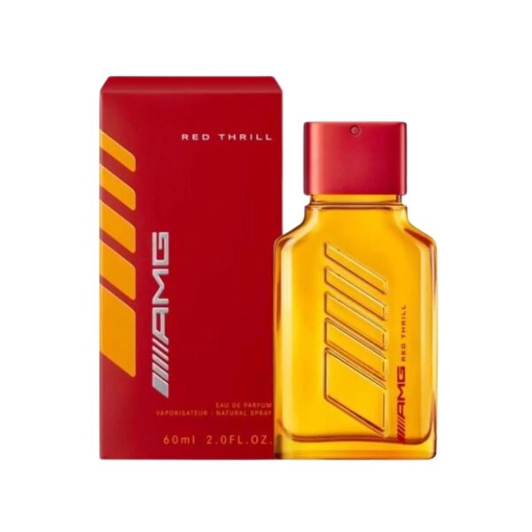 Mercedes-Benz Mercedes Benz Mercedes Benz AMG Red Thrill Eau de Parfum for Men – 2 oz / 60 ml