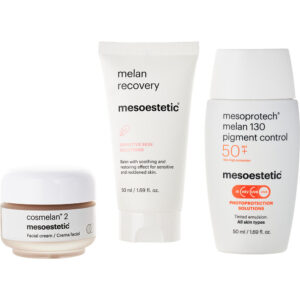 Mesoestetic Cosmelan Home Pack: Melan Recovery + Melan 130 + Cosmelan 2 3pcs for Women – 50 ml