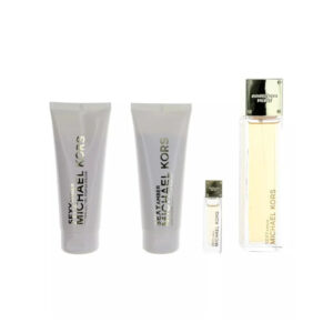 Michael Kors Sexy Amber 4 piece Eau de Parfum for Women – 4 piece gift set