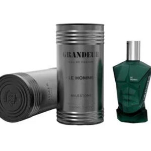 Milestone Perfumes Grandeur Le Homme Eau de Parfum for Men – 3.4 oz