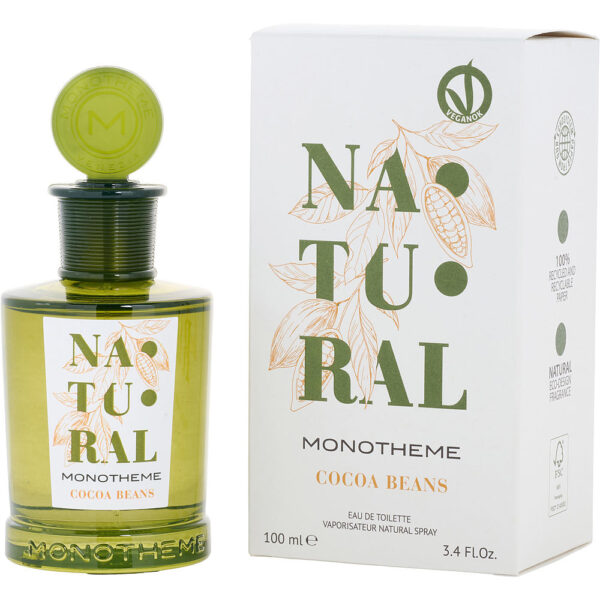 Monotheme Venezia Cocoa Beans Eau de Toilette for Unisex – 3.4 oz