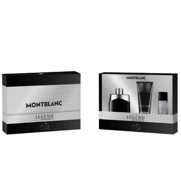 Montblanc Legend 3 piece v5 Eau de Toilette for Men – 3 piece gift set - v5