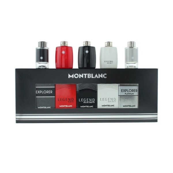 Montblanc Miniatures 5 piece Eau de Toilette for Men – 5 piece gift set