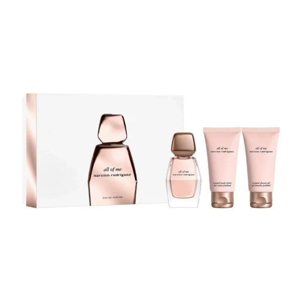 Narciso Rodriguez All Of Me 3 piece Eau de Parfum for Women – 3 piece gift set
