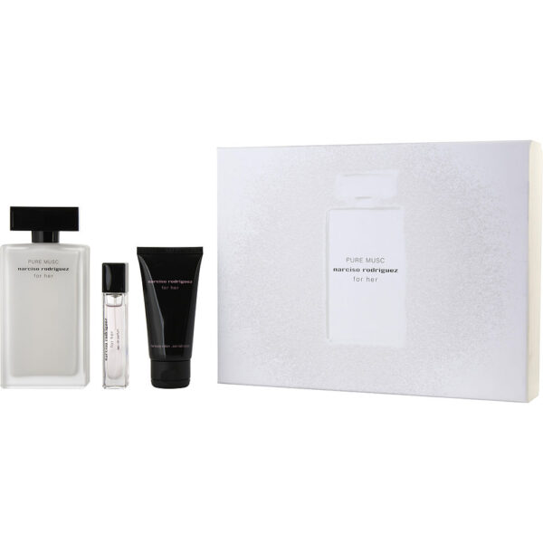 Narciso Rodriguez Pure Musc & BODY LOTION & Eau de Parfum for Women – 3.3 oz