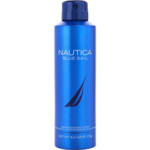 Nautica Blue Sail DEODORANT Body Spray for Men – 6 oz