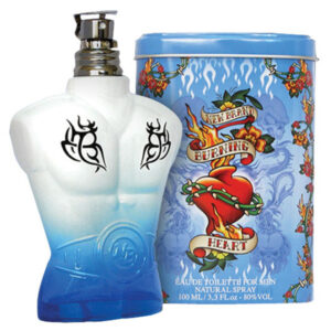 New Brand Burning Heart Eau de Toilette for Men – 3.4 oz / 100 ml